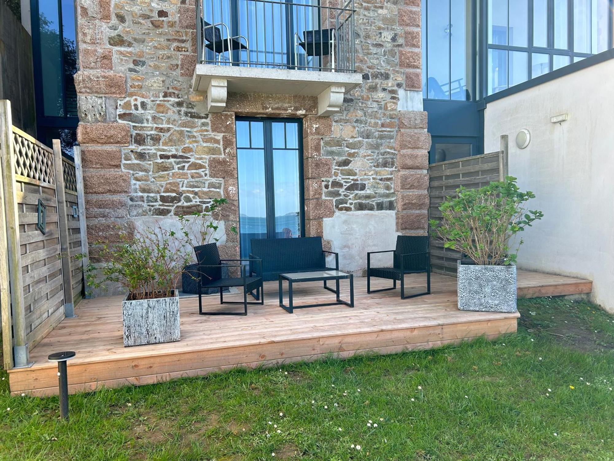 Logis Hotel Ker Mor Перос-Гирек Екстериор снимка